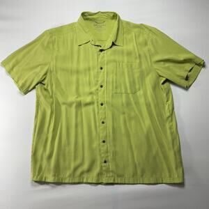 5.11 Tactical Series Men's Short Sleeve Green Button Up Shirt - Size XL